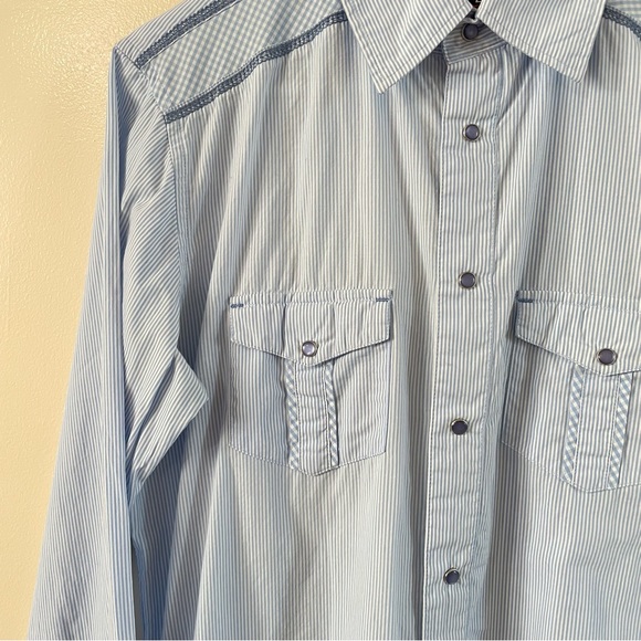 Cats Eye Men’s Long Sleeve Button Down Shirt (size:15 1/2) - Picture 3 of 8